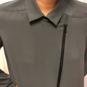 The Kooples Zipper Blouse